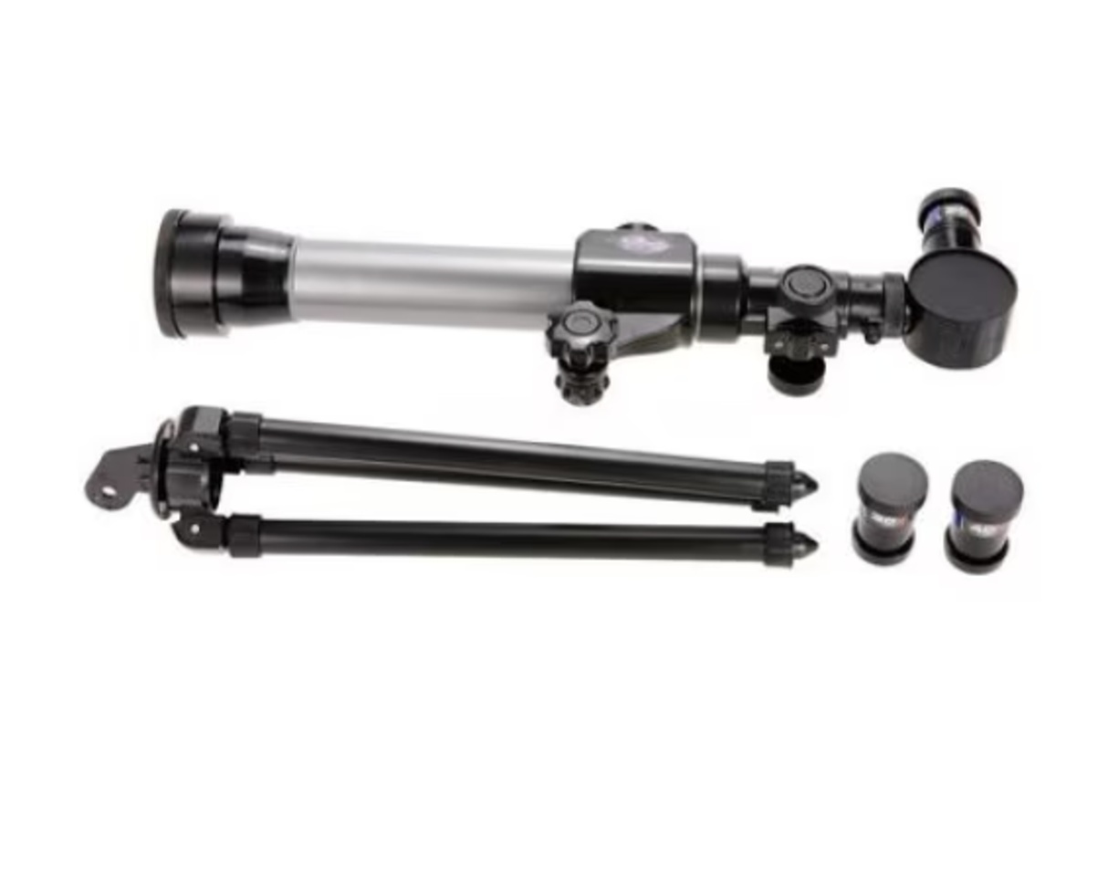 Telescop cu Trepied, Zoom pana la 40x, IPX4, Plastic și Sticlă FMC, Argintiu - 3 | YEO