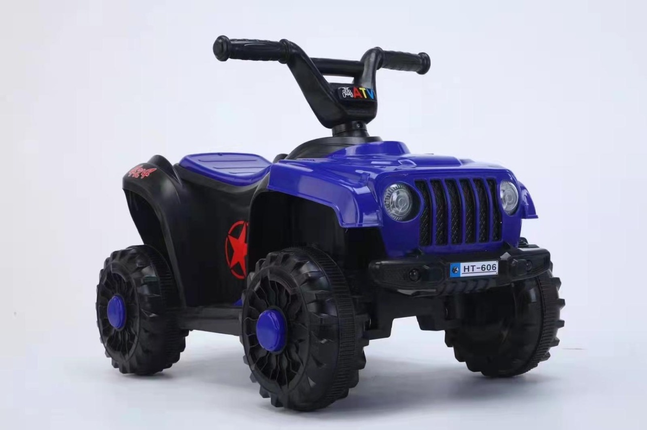 ATV electric pentru copii, 6V, 1 motor, 4188, albastru Krista - 1 | YEO