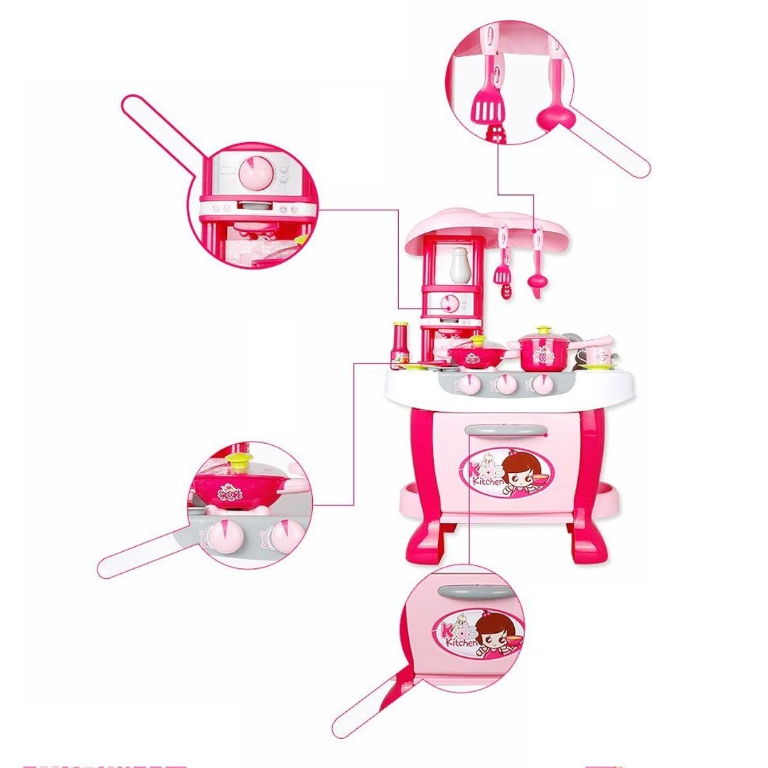 Bucatarie Completa Jumbo cu sunete si lumini cu accesorii, 008-801 - 3 | YEO
