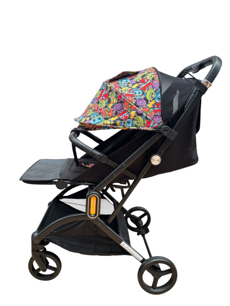 Carucior sport 002L, Multicolor, L-Sun, cu pliere rapida, suspensii si pozitie de somn - 2 | YEO