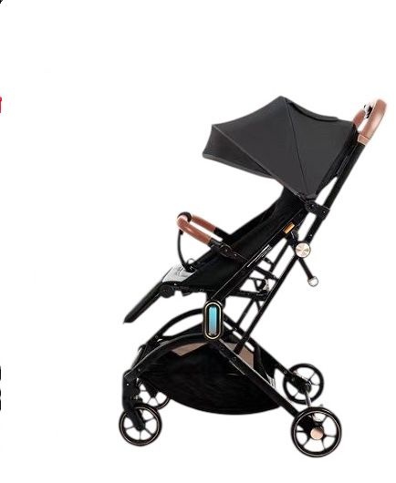 Carucior sport 002L, Negru, L-Sun, cu pliere rapida, suspensii si pozitie de somn