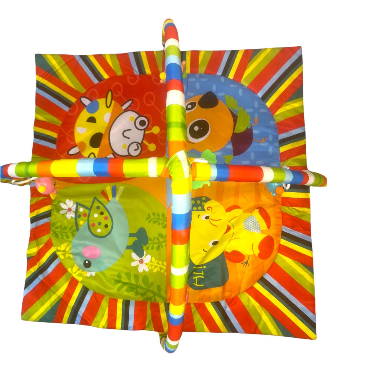Centru de activitati bebelusi, saltea cu arcada, Baby Animals - 1 | YEO