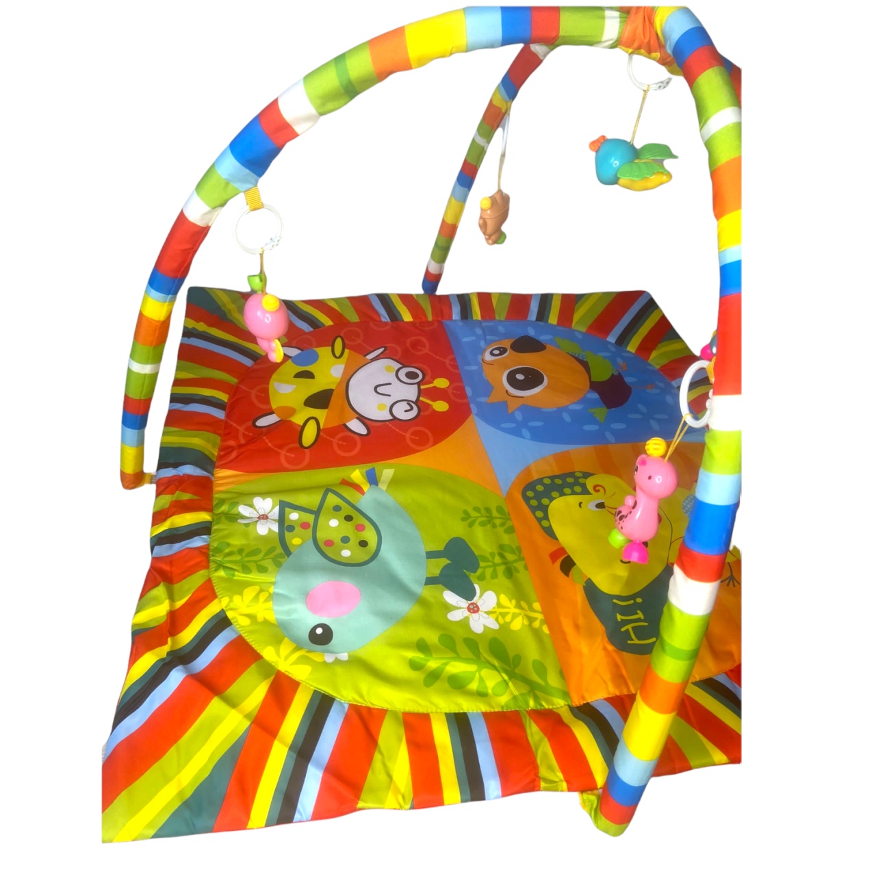 Centru de activitati bebelusi, saltea cu arcada, Baby Animals - 3 | YEO