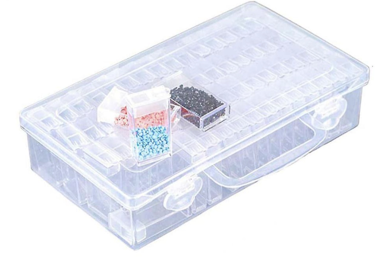 Cutie depozitare 64 compartimente, pentru pietricele, bijuterii, accesorii mici - 2 | YEO