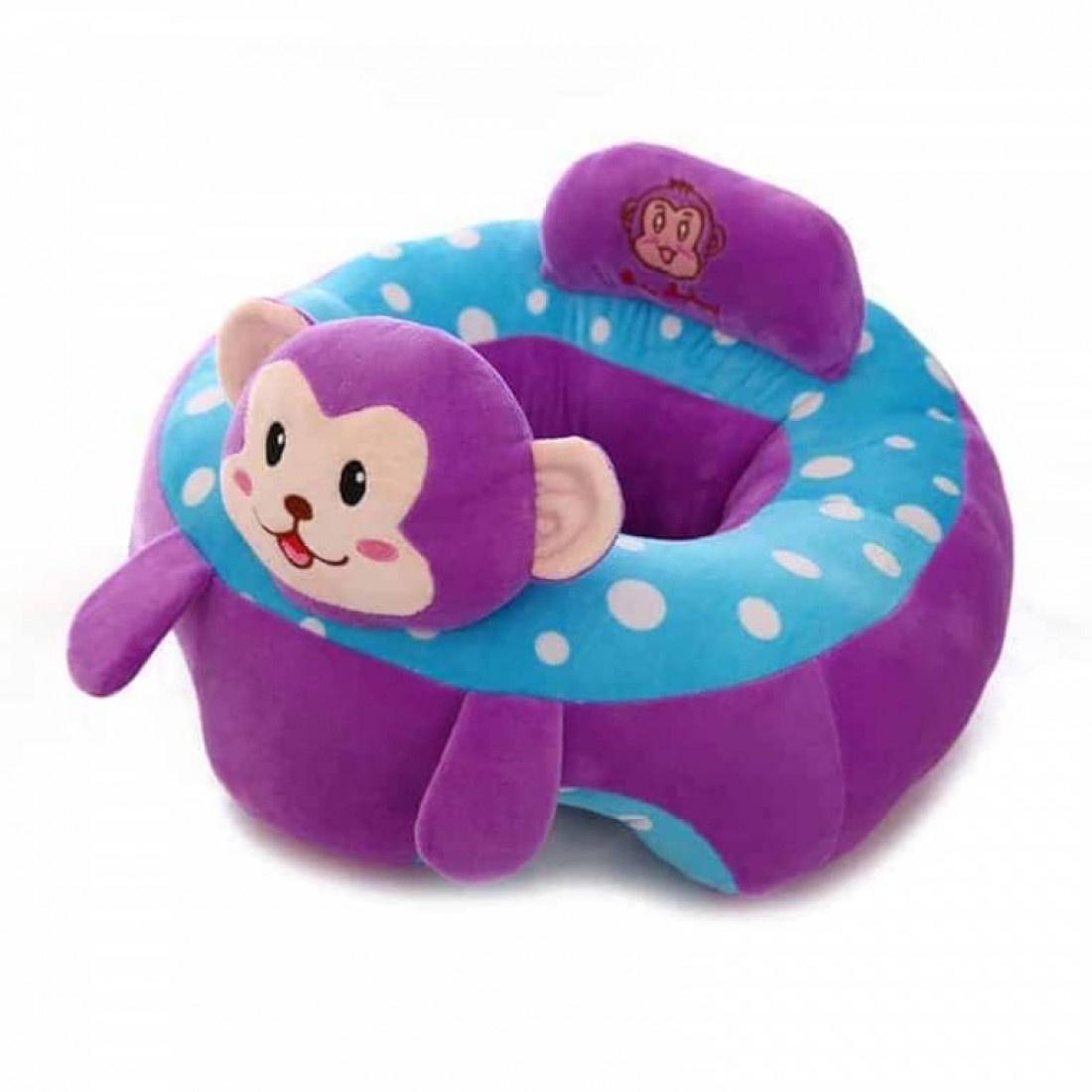 Fotoliu Bebe Maimutica invat sa stau in fundulet, 45 cm, din plus - 3 | YEO