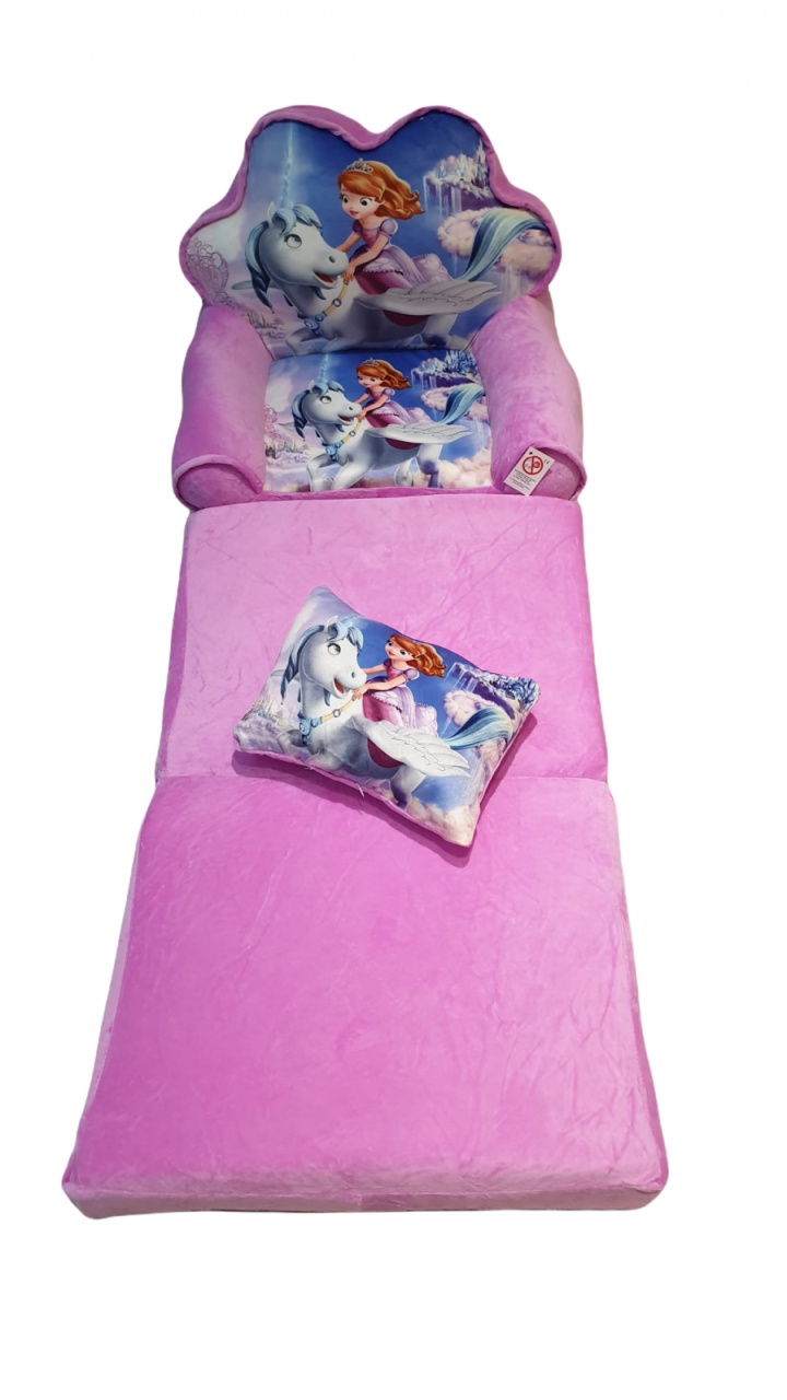 Fotoliu si perna Printesa Sofia, cu 3 placi, Extensibil la 115 cm - 3 | YEO