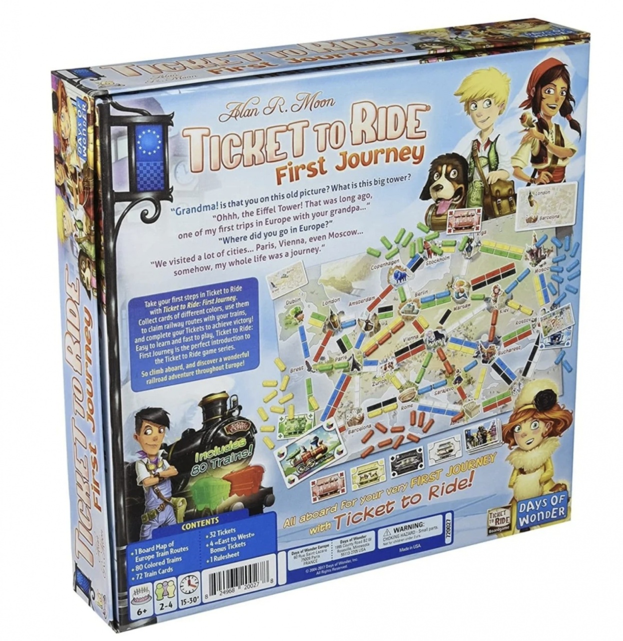 Joc de societate Ticket to Ride: Prima calatorie (Europa) - 1 | YEO