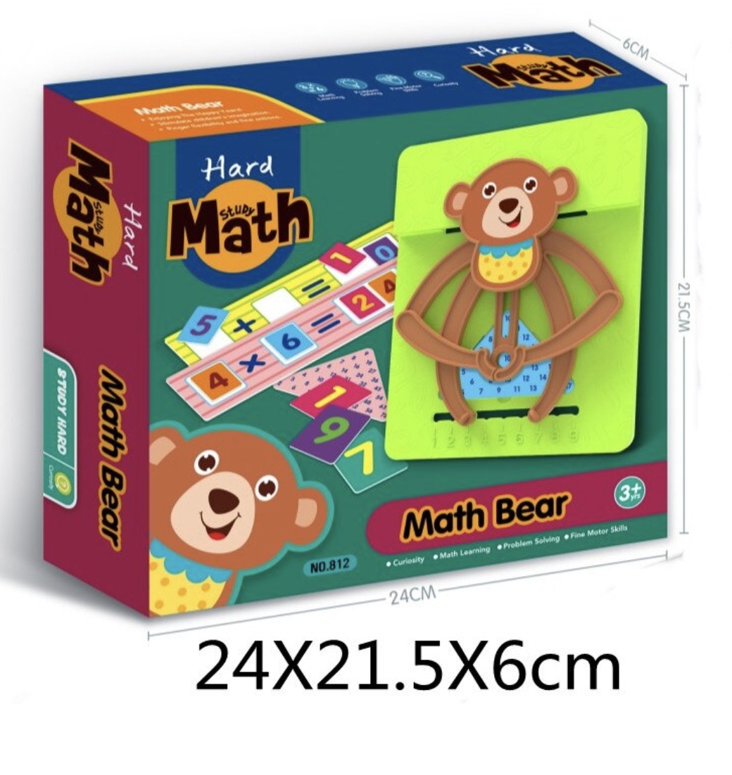 Joc educativ si creativ Invata Matematica cu maimutica Math Monkey - 2 | YEO