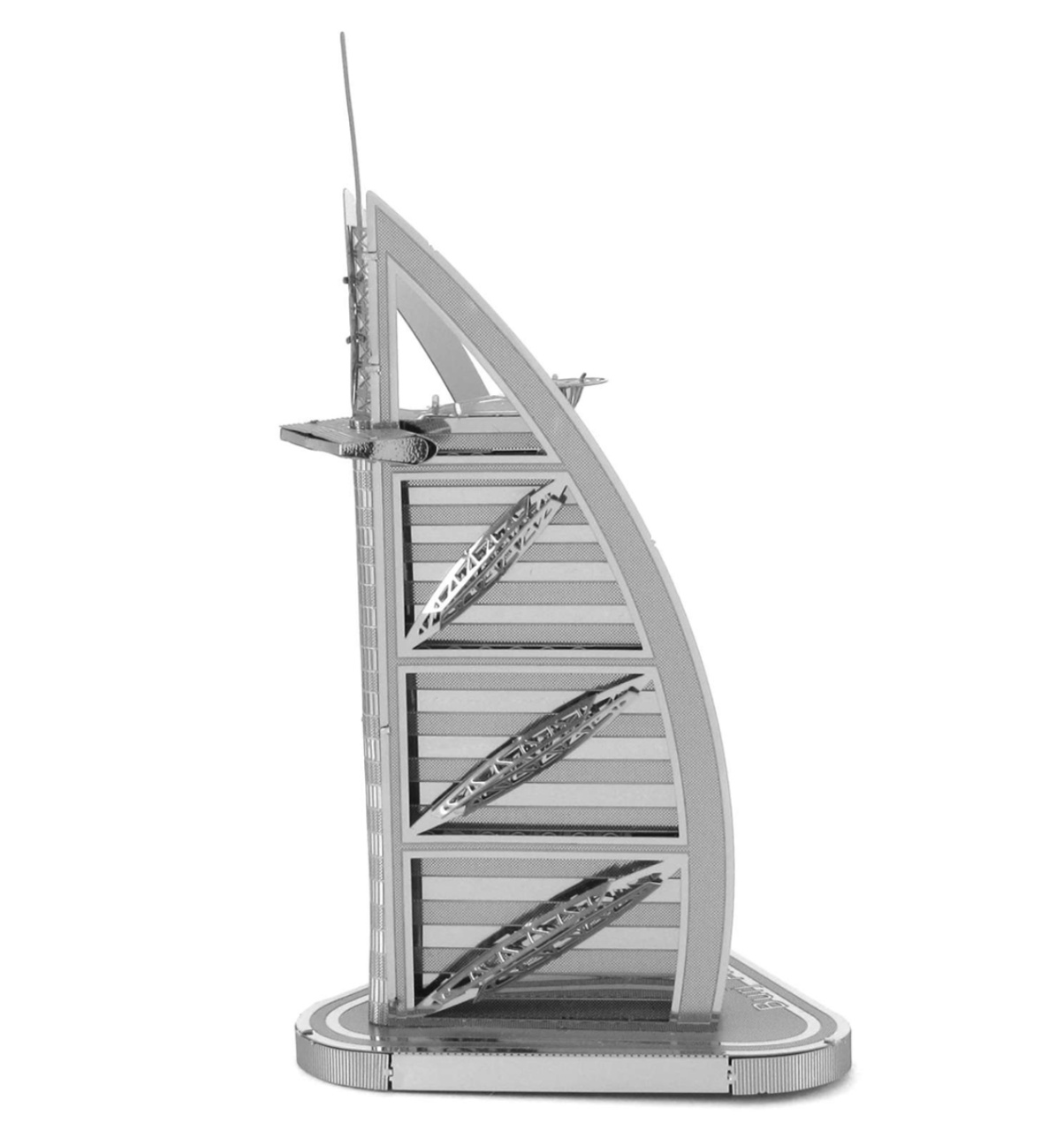Macheta 3D Metal Burj al Arab, scara 1:2600 - 2 | YEO