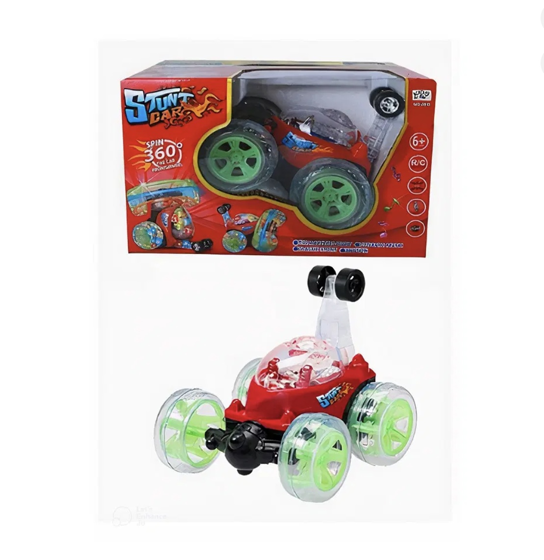 Masinuta Stunt Car cu Telecomanda – Rotatii 360°, acumulator si incarcator la priza - 3 | YEO