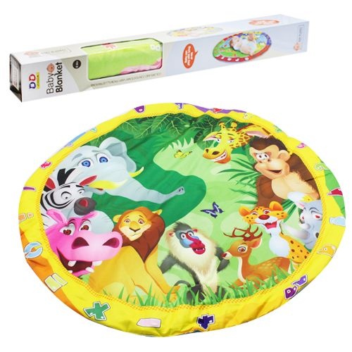 Saltea de joaca pentru bebelusi, animalele din jungla