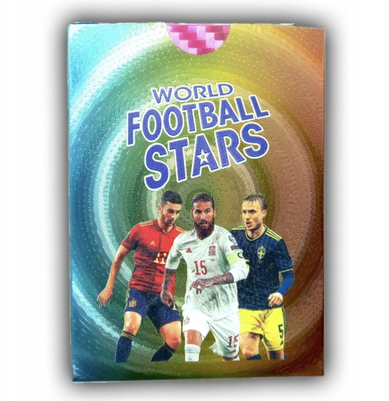 Set 55 cartonase multicolor golden Fotbalisti - World Football Stars