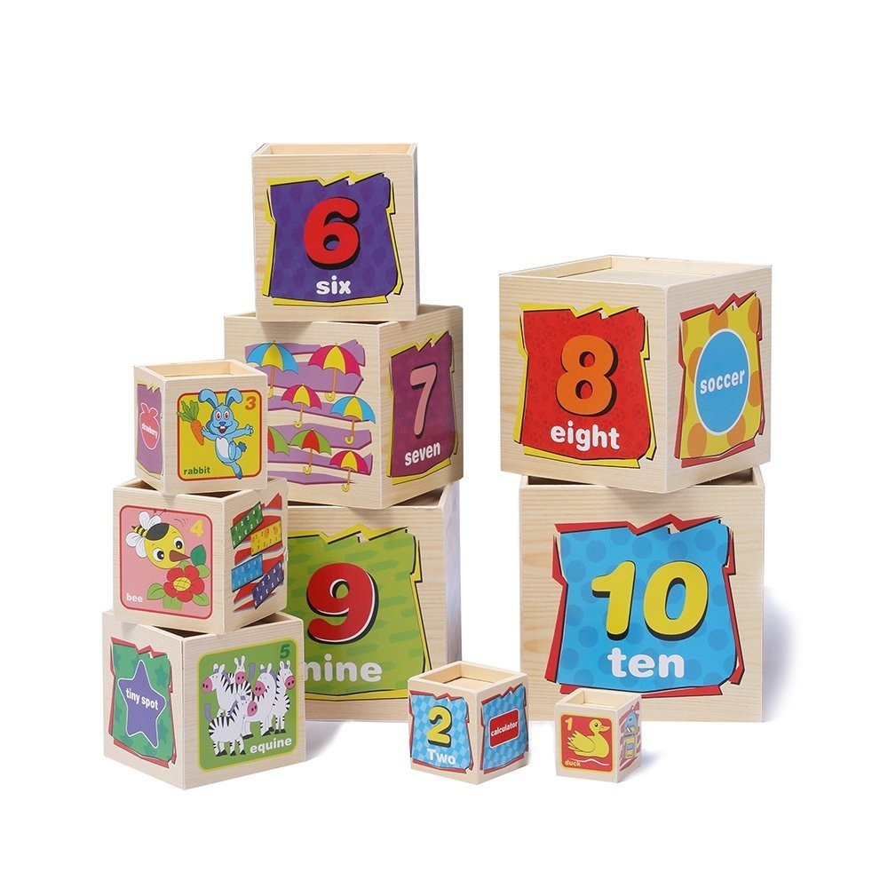 Turnul 10 Educativ Din Lemn - 4 | YEO