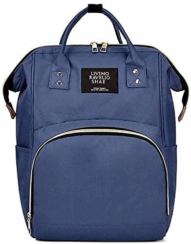 Geanta rucsac Living Share pentru mamicile de bebelusi, bleumarin