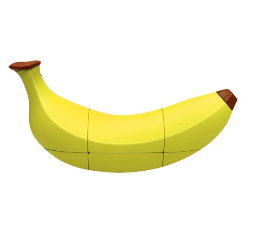 Cub mecanic 2x2x3 - Banana