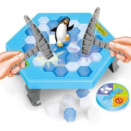 Joc educativ Penguin Trap Activate Salveaza Pinguinul