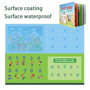 Carte cu activitati educative, Quiet Book 123, Invata Cifrele - Img 6