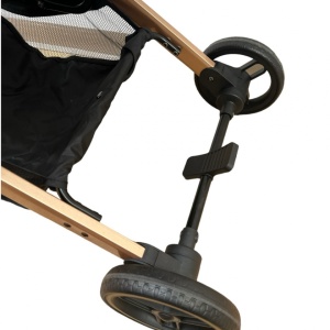 Carucior sport pliabil, tip troller, cu suspensii si husa picioare, C9 Albastru - Img 9