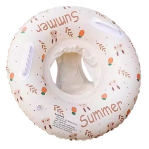 Colac Gonflabil pentru Copii cu Scaunel Interior – Summer, Model Fructe și Frunze - Img 1