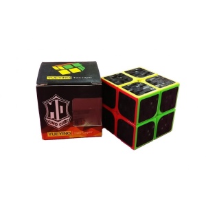 Cub mecanic 2x2x2, multicolor MF8861 Carbon, de viteza Speedcube mecanic - Img 3