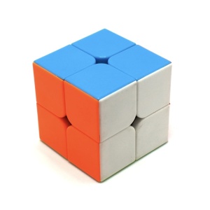 Cub mecanic 2x2x2, multicolor, Stickerless, de viteza Speedcube mecanic - Img 3