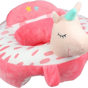 Fotoliu Bebe Unicorn invat sa stau in fundulet, 45 cm, din plus - Img 3