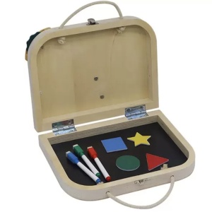 Joc Montessori Placa Busy Board Sisteme, dubla, cu 10 activitati, din lemn - Img 8
