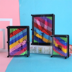 Joc Pinart curcubeu M, sculptura tridimensionala, 17,5 x 12,5 cm - Img 4