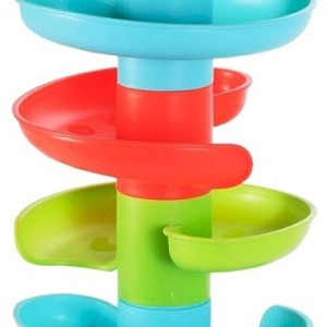 Jucarie bebe circuit cu 9 nivele, Leut, 60 cm - Img 3