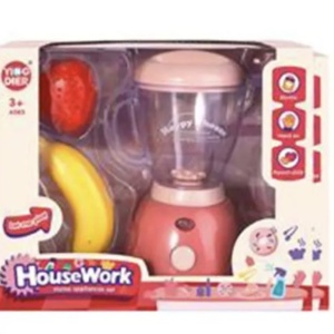 Jucarie interactiva Blender pentru sucuri Play at Home, roz - Img 3