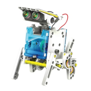 Kit robotica 14 in 1, de constructie cu energie solara - Img 6