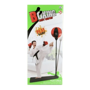 Sac de box cu Stand reglabil pe inaltime, cu manusi, pentru copii - Img 6