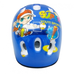 Set casca, cotiere si genunchiere de protectie, M401 albastru - Img 4