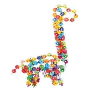Set educational STEM de constructie cu discuri, 78 piese - Img 7