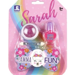 Set lipgloss si lac de unghii Lamma Fun - Img 1
