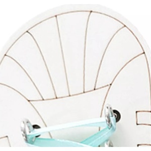 Accesoriu pentru Busy Board Pantof cu siret, din lemn - Img 2