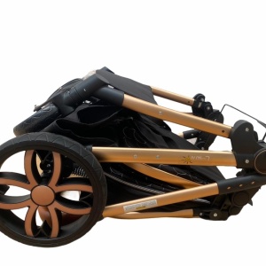 Carucior 3 in 1, cu suspensii, reversibil, T9 - albastru - Img 14