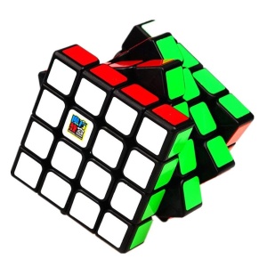 Cub mecanic 4x4x4 antistres, Moyu multicolor Black Line, de viteza, Speedcube - Img 3