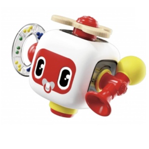 Joc Cub Busy Board cu claxon, multifunctional, 6 in 1 tine-l ocupat - Img 8