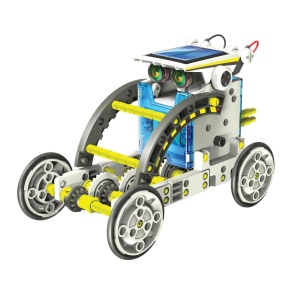 Kit robotica 14 in 1, de constructie cu energie solara - Img 2