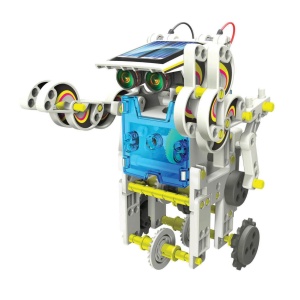 Kit robotica 14 in 1, de constructie cu energie solara - Img 4