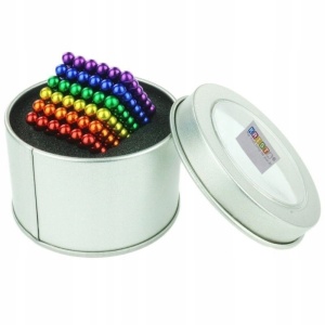 Neocube multicolor, set 216 bile magnetice 5 mm - Img 6