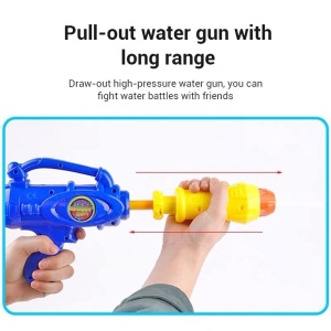 Pistol cu apa cu rezervor ghiozdanel, Pinguin - Img 6