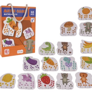Puzzle educativ 45 piese mari Matematica – Invatam adunarea prin imagini - Img 2
