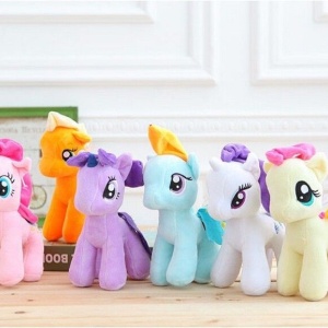 Set 6 Ponei My Little Pony Din Plus - Img 1