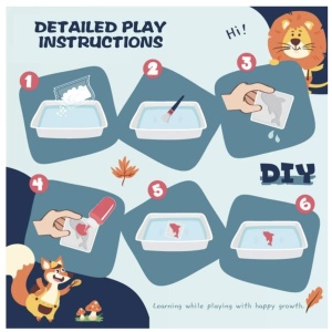 Set creativ DIY figurine 3D in apa – Magic Water - Img 4