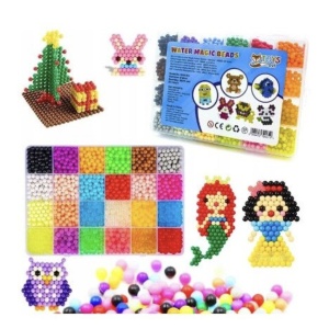 Set de creatie handmade cu 2200 margele magice Water Mist - Img 3