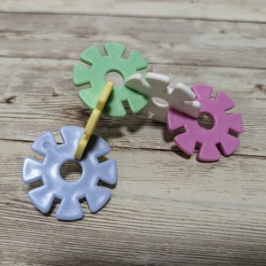 Set educational STEM de constructie cu discuri, 11 piese - Img 3