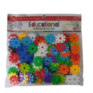Set educational STEM de constructie cu discuri, 78 piese - Img 11