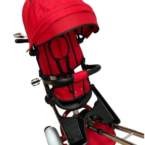 Tricicleta cu far luminos si sunete, Maner reversibil, SL03 - Rosu - Img 13